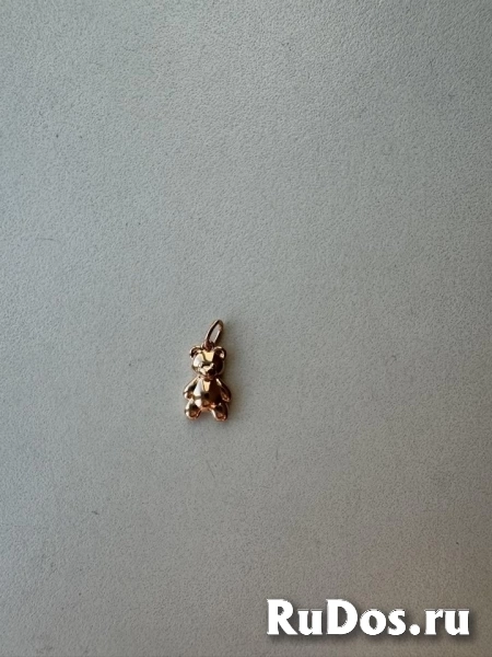 Кулон подвеска Sunlight мишка позолота бижутерия украшение медведь под золото серебристый серебряный бижуерный сплав изображение 4