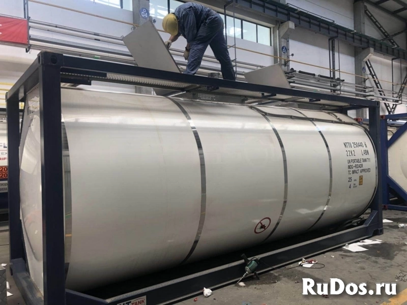 Т11 объём Танк-контейнер тип 25м3 для перевозки растворителей, новый. фотка