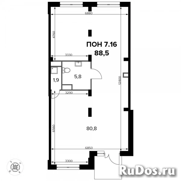 Продам коммерческую недвижимость 88.6 м2 изображение 3