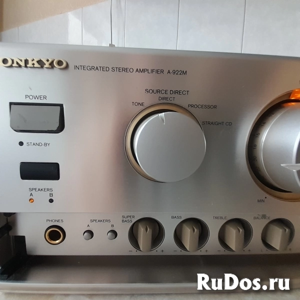 Onkyo А-922M полный усилитель. Made in Japan. изображение 4