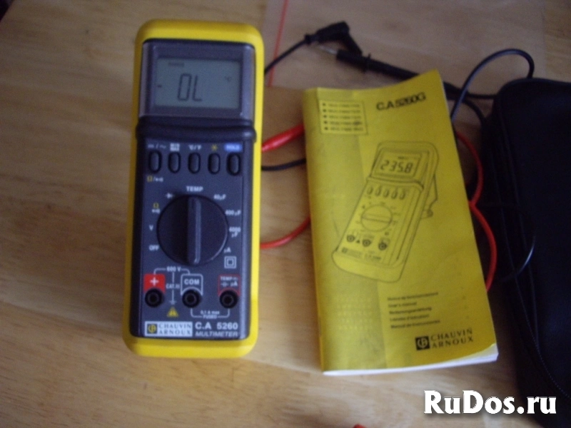 Мультиметр С.А 5260 CYAUVIN ARNOUХ  Франция изображение 11