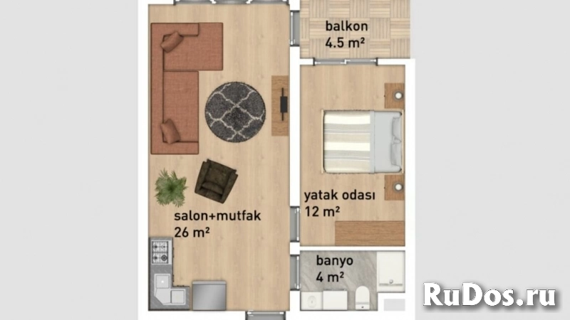 Новые современные апартаменты в Стамбуле на продажу изображение 12