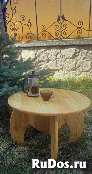 Стол малой формы из дерева, Каен Бай изображение 4