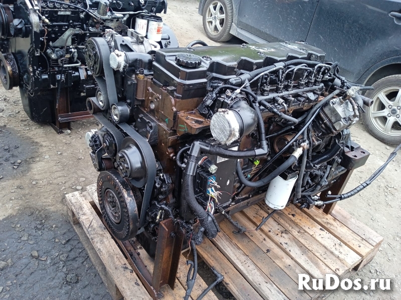 Двигатель б/у для спецтехники Cummins QSB6.7 изображение 5