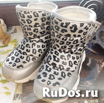 Сапоги детские Kapika, размер 25 , стелька шерсть -80%,полиэстр-20%,верх текстиль и искусственная кожа. изображение 3