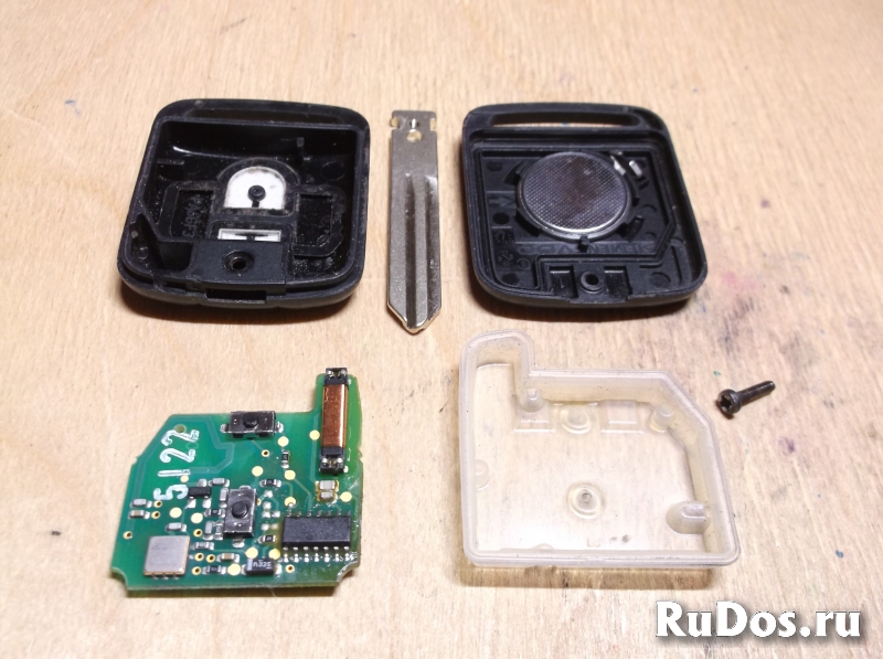 28268AX61A Nissan X-Trail Qashqai чип ключ 2 кнопки 433MHz изображение 10