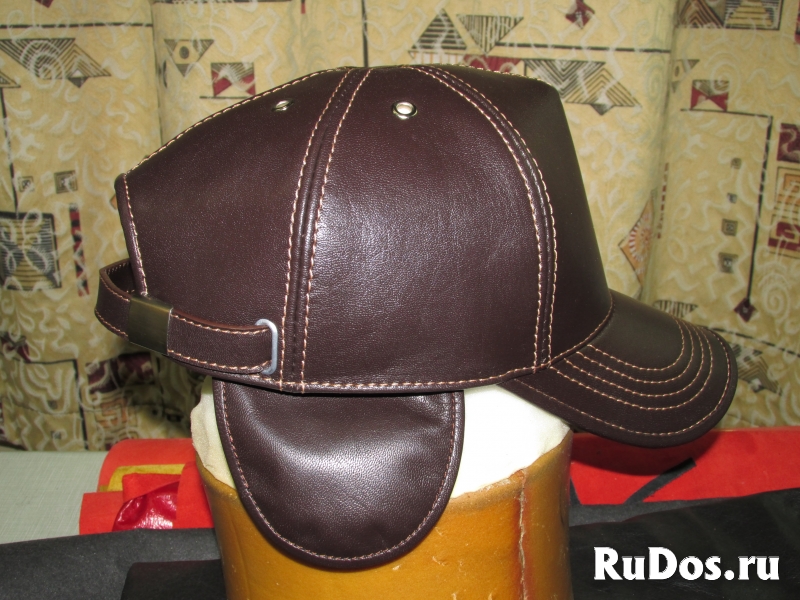 Головные уборы из кожи изображение 7