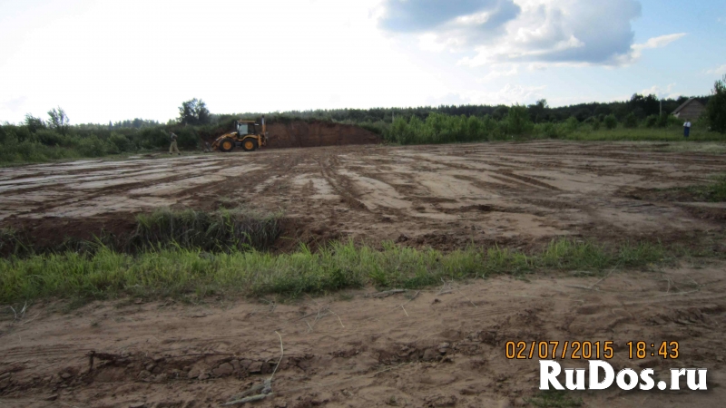 Расчистка, планировка участков. Профессионально фото