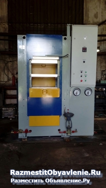 пресс вулканизационный с паровым обогревом плит фотка