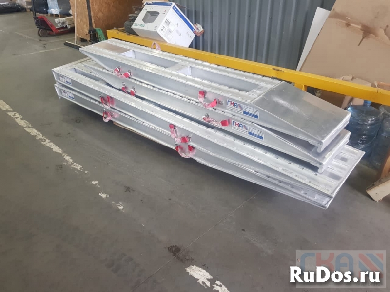 Сходни алюминиевые 20000 кг на пару фото