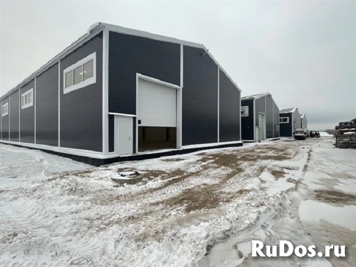 Аренда нового ангара 1300 кв м под склад-производство возле КАД фотка