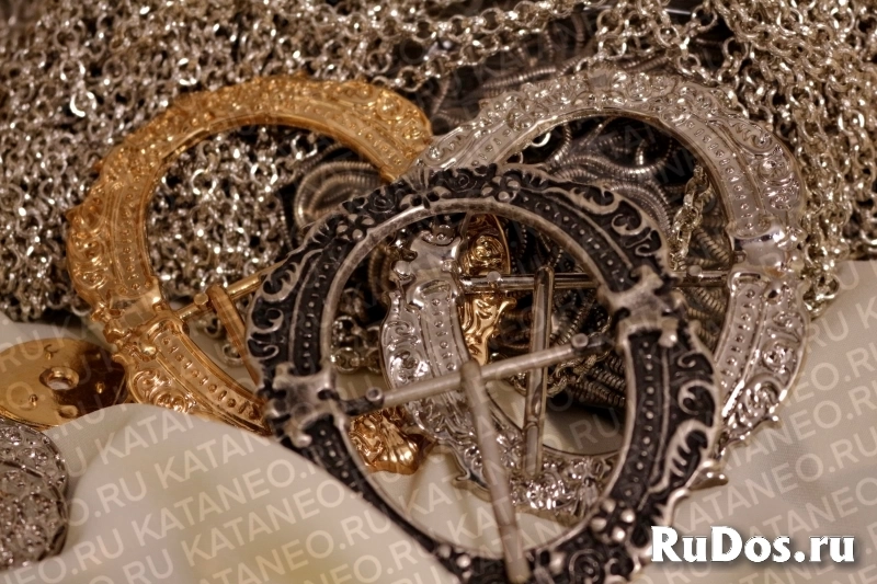 Фурнитура для сумок. Фурнитура для ключницы. Пряжка металлическая женская. изображение 11