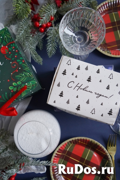 Складные новогодние коробки фотка