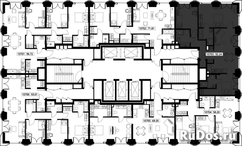 Продам 3 комнатную квартиру 92.24 м2 изображение 3