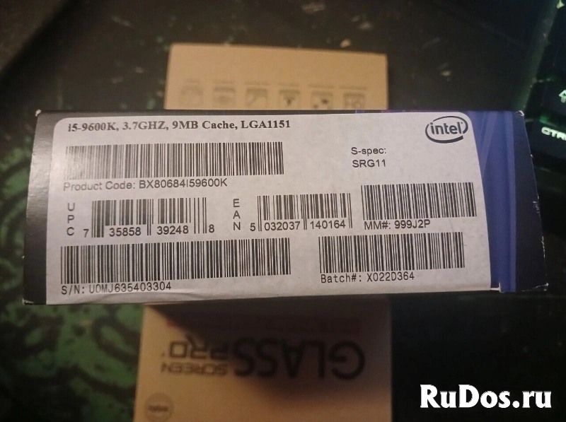 Intel Core i5 9600k ПРОЦЕССОР изображение 3