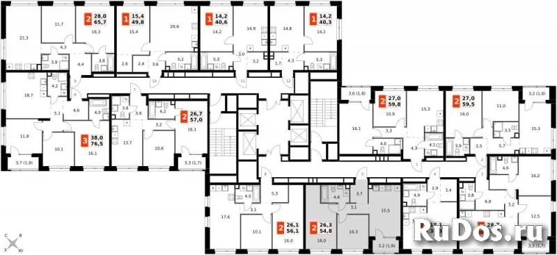 Продам 3 комнатную квартиру 54.8 м2 изображение 4