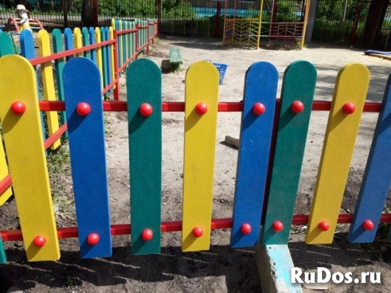 Забор для детского сада изображение 5