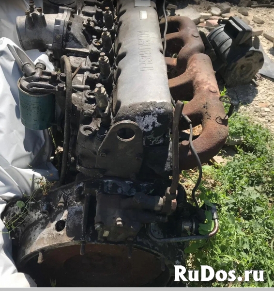 мотор в разбор  6D15 Митсубиси Fuso фотка