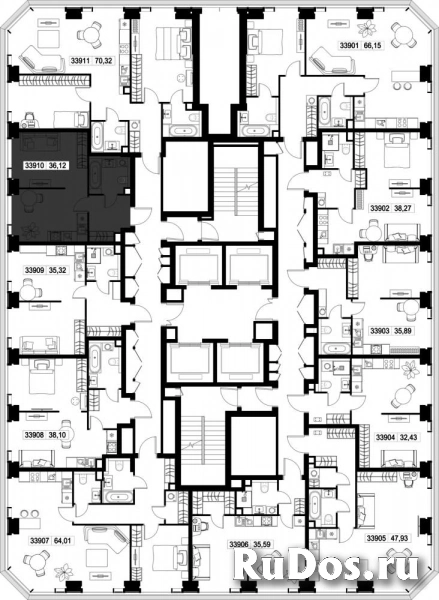 Продам 1 комнатную квартиру 36.12 м2 изображение 3