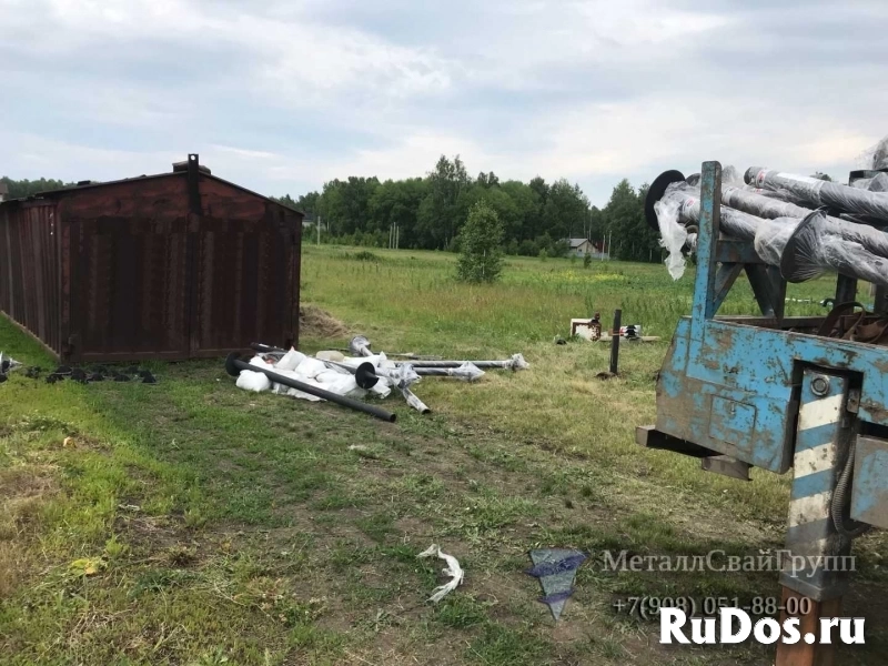 Винтовые сваи — надежный фундамент для домов, теплиц и сельхозполей! фотка