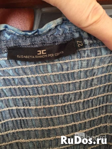 Комбинезон elisabetta franchi celyn m 46 27 б/у шорты джинсовый р изображение 5