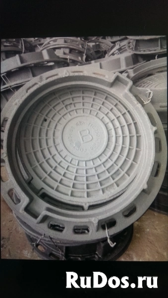 Люки чугунные канализационные изображение 5