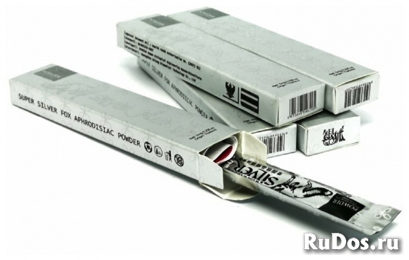 Женский возбудитель серебряная лиса Silver Fox 12 пакетов капли изображение 3