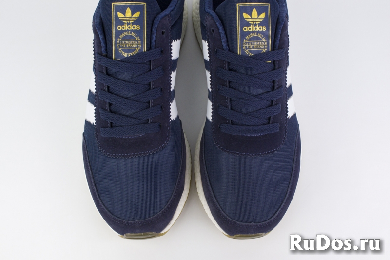 Кроссовки Adidas Iniki Blue / White изображение 3