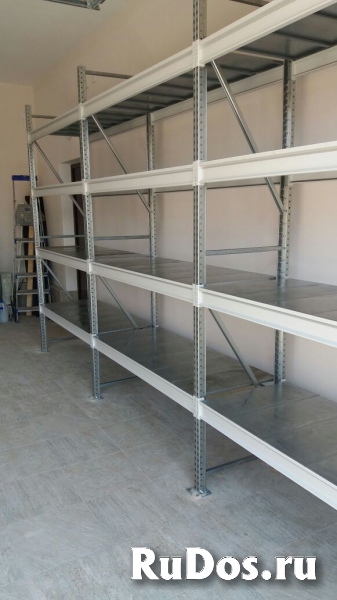 Стеллаж складской среднегрузовой металлический SFM фото