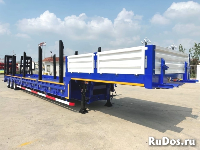 Полуприцеп-тяжеловоз (трал) низкорамный, 60тонн, 3 оси TONGYADA фото