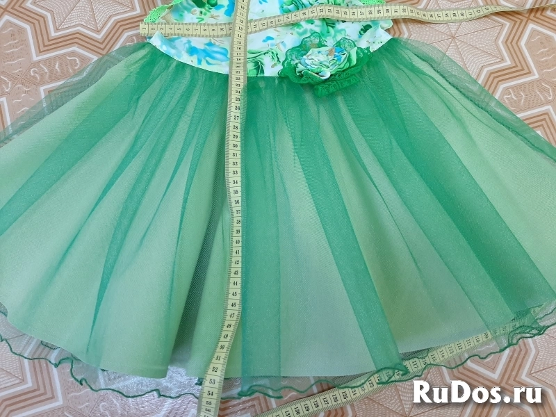 НОВОЕ платье детское нарядное праздничное 80-86 изображение 9