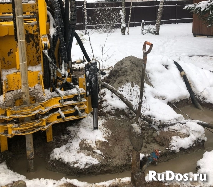 Бурим скважины как на известняк, так и на песок в МОСКОВСКОЙ области фотка