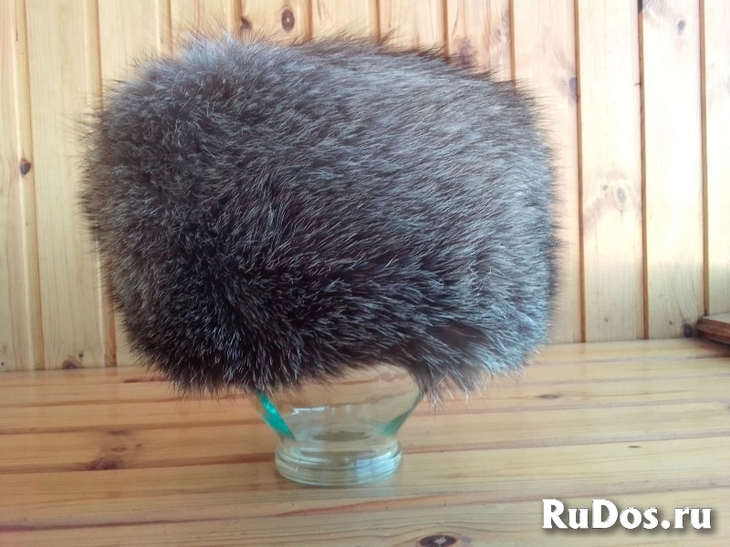 Шапка женская из песца. фотка