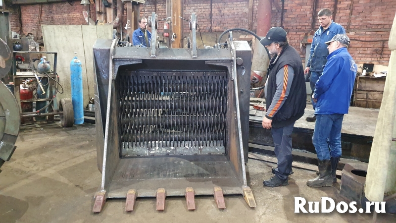 Просевающий ковш под мягкое сырье фото