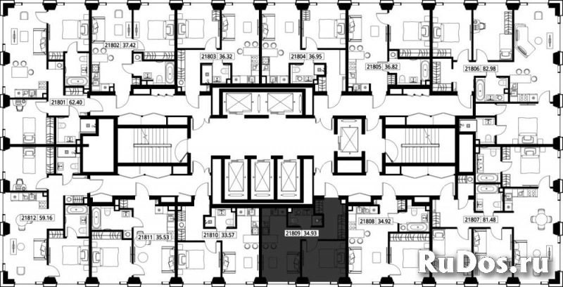 Продам 1 комнатную квартиру 34.93 м2 изображение 3