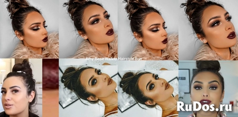 Amy-Rose Walker Hairstyle Bun фотка