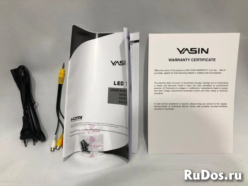 Телевизор Yasin 50” LED-50UD61L 4К 2022 Смарт Android-9 изображение 4