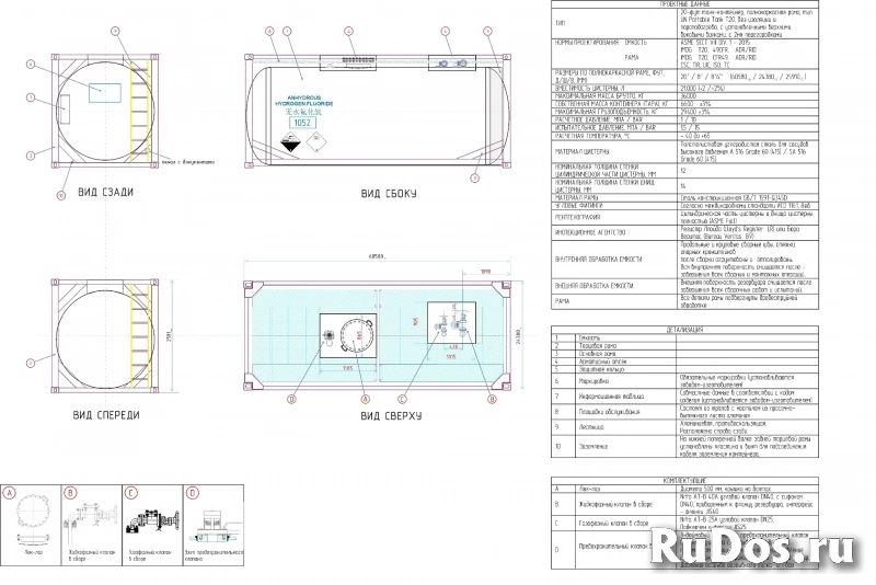 Танк-контейнер Т20 21000л изображение 5