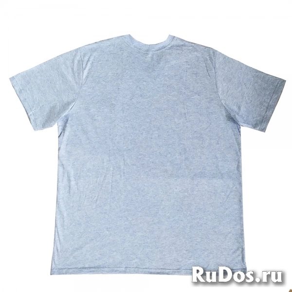 Футболка мужская больших размеров из хлопка изображение 3