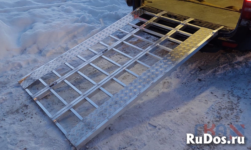 Аппарели алюминиевые для снегохода фотка