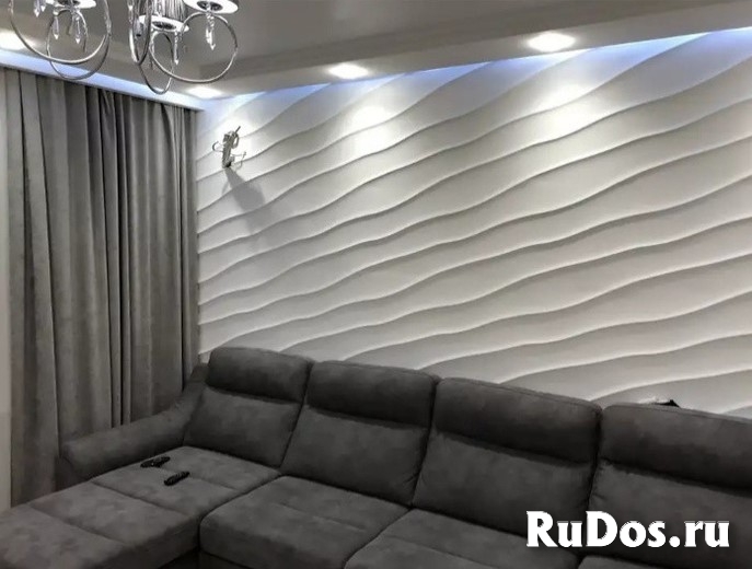 Зд панель Волна диагональная крупная фотка