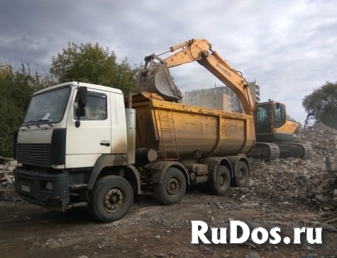 Вывоз строительного мусора самосвалом в г. Коломне фото