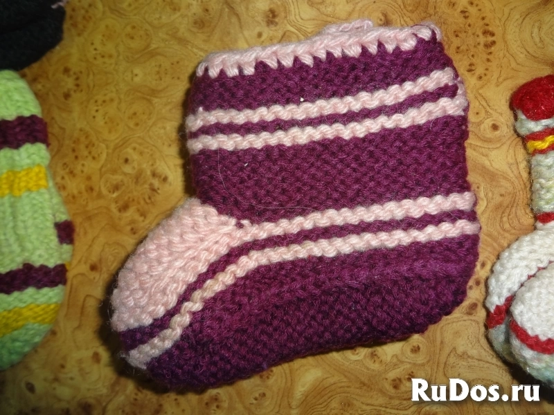 Пинетки вязаные детские фотка