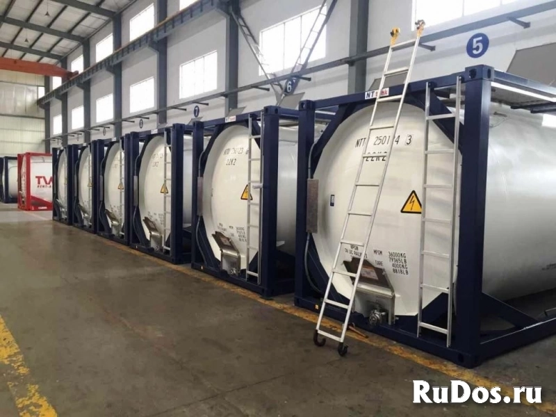 Танк-контейнер объём 25м3 тип Т4, для перевозки маслосодержащих продуктов, новый изображение 3