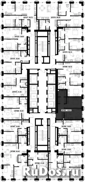 Продам 1 комнатную квартиру 45.2 м2 изображение 3