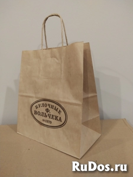 Полноцветная печать на крафтовых пакетах изображение 8