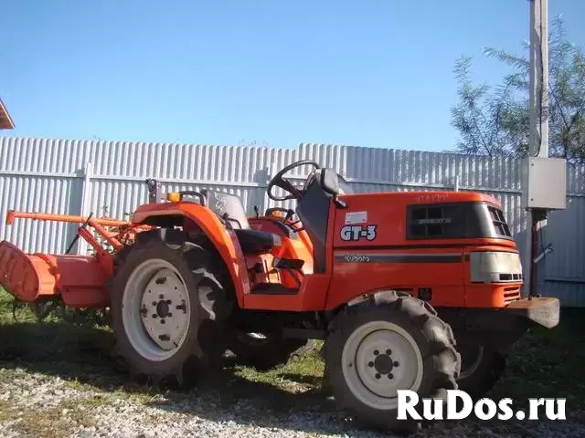 Японский мини-трактор KUBOTA GT-3 изображение 4