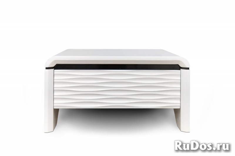 Столик журнальный белый 3D-MODO Qdr Paoli изображение 3