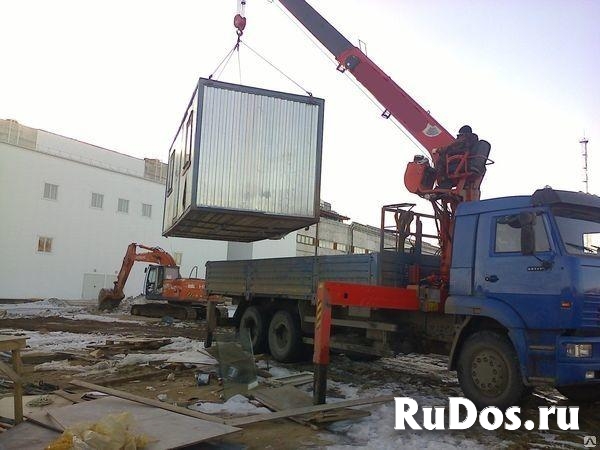 Услуги по аренде манипулятора, перевозка стройматериалов фотка
