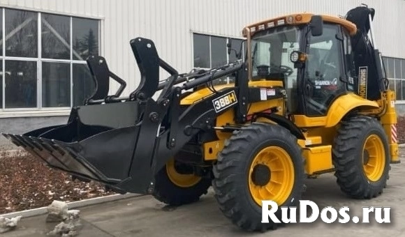 Экскаватор-погрузчик SHANMON 388H рестайлинг грузоподъемность изображение 7
